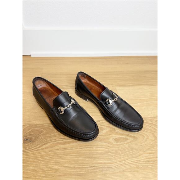 Allen Edmonds Arezzo Horsebit Lambskin Italian Leather Loafer Black Men\'s 10 main image 10